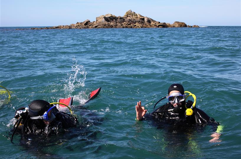 Plongé sous marine en Bretagne Sud 
