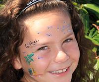 Atelier maquillage au camping les Genêts sur la Presqu'île de Rhuys