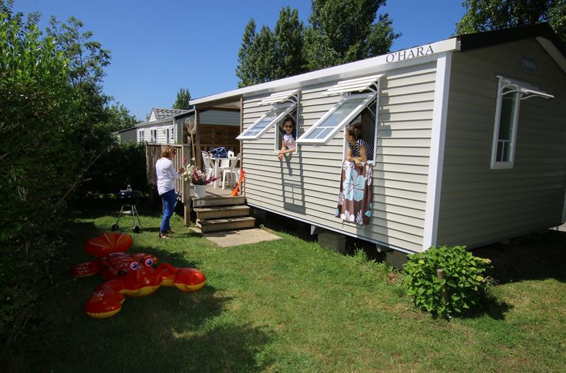 Camping Sarzeau - Mobilhome 4 personnes Corsaire pour vos vacances en Bretagne Sud