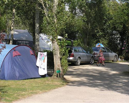 Emplacement toile de tente ou caravane à Sarzeau in Bretagne
