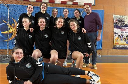 Equipe handball trhuys Bretagne Sud Morbihan Sarzeau